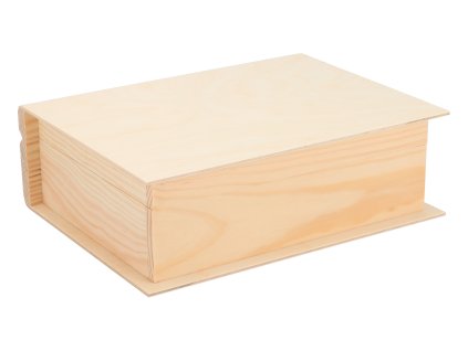 Pudełko drewniane książka