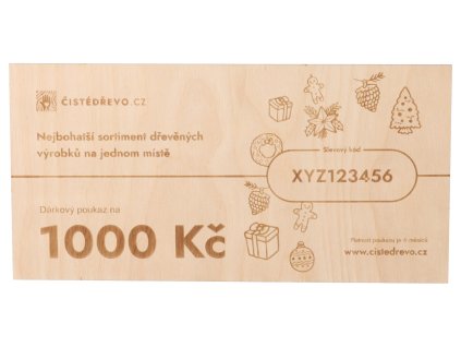 DÁRKOVÉ POUKAZY VÁNOČNÍ 3