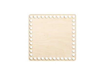 10506 1 drevene dno na kosik ctverec 15 cm