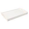 1173 5 dreveny servirovaci stolek do postele 50x30 cm bily