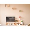 Drevene bedynky obyvaci stena 160x60x24 cm