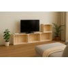 294 1 drevene bedynky obyvaci stena 160 x 60 x 24 cm