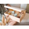 Dreveny box s vikem 40x30x14 cm