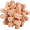 3384 7 drevene hlavolamy set 4 ks