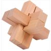 3384 9 drevene hlavolamy set 4 ks
