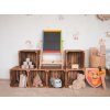 Drevene opalene bedynky botnik 120x60x35 cm