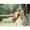 Luk i strzały z naturalnego drewna
