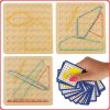Dřevěná deska Geoboard 5