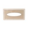 Pokrywa drewniana na chusteczki - prostokąt brzoza