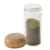 5622 3 sklenena korenka drevena 80ml