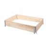 56602 1 dreveny vyvyseny zahon s kovanim 120 x 80 x 20 cm