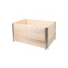 56602 2 dreveny vyvyseny zahon s kovanim 120 x 80 x 20 cm