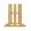 58666 2 bambusovy drzak na rucniky 40 x 24 x 82 cm