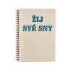 8226 6 dreveny blok a5 zij sve sny modry