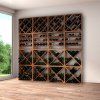 8967 4 borovicovy stojan na vino ii 50 x 50 x 25 cm